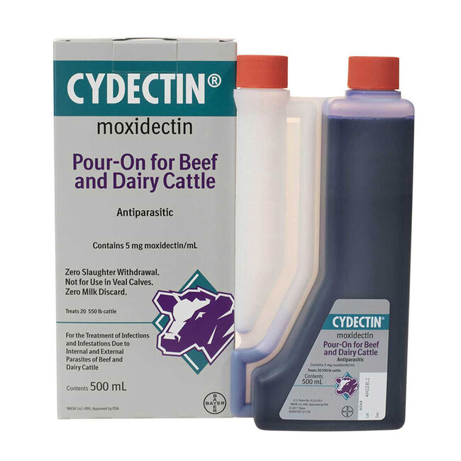 Elanco Cydectin (moxidectin) Pour-On Dewormer image number null
