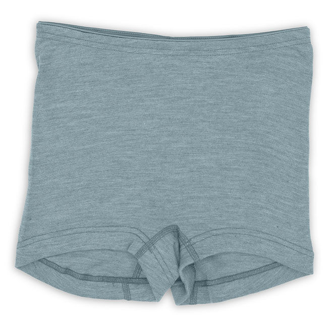 Engel Women's Wool/Silk Blend Shorts - Mountain Blue image number null