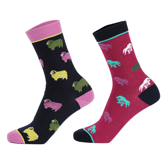 Shires Aubrion Bamboo Ankle Socks image number null