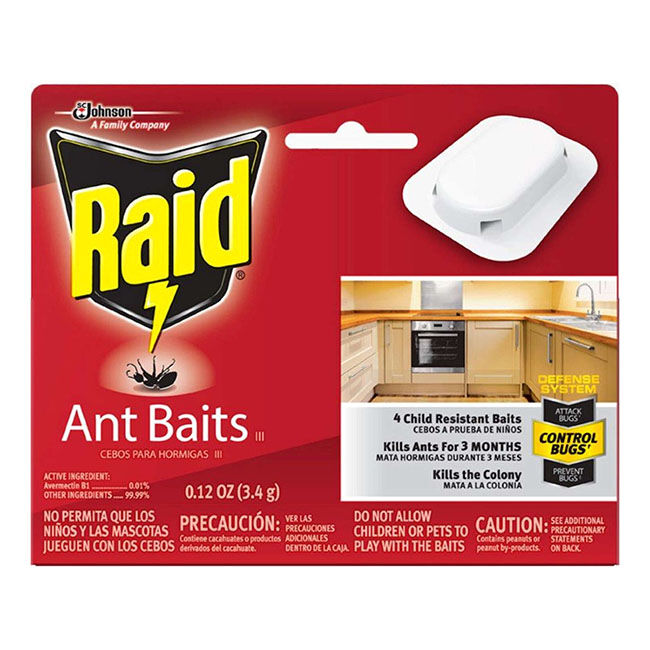 Raid Ant Baits - 4-Pack image number null