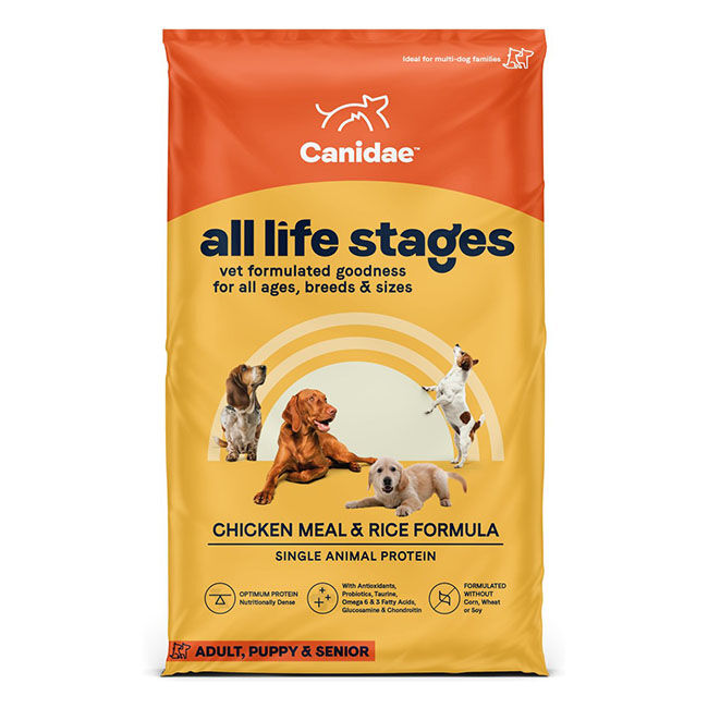 Canidae All Life Stages Dog Food - Chicken Meal & Rice Formula image number null