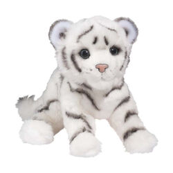 Douglas Silky White Tiger Cub Toy