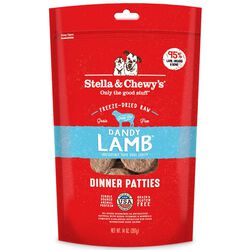 Stella & Chewy's Freeze-Dried Raw Dinner Patties for Dogs - Dandy Lamb