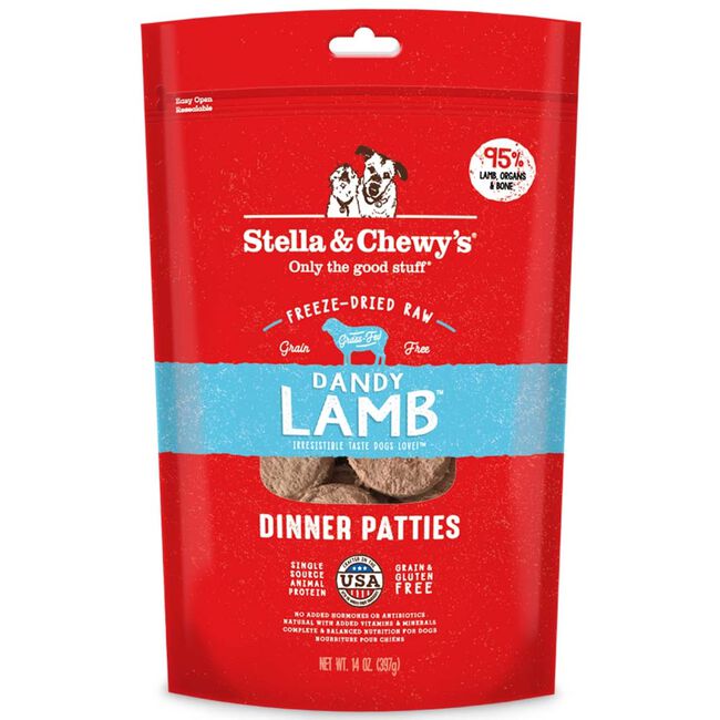 Stella & Chewy's Dandy Lamb Freeze-Dried Dinner Patties image number null