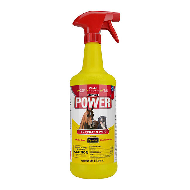 Durvet Power Fly Spray & Wipe image number null