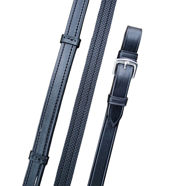 KL Select Red Barn Easy Grip Reins image number null