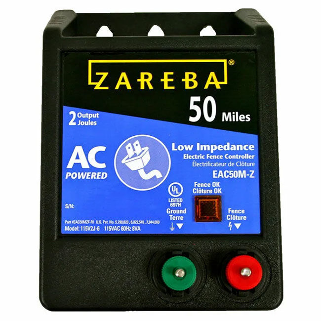 Zareba 50-Mile AC Low Impedance Charger image number null