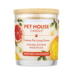 Pet House Candle Jar - Ruby Red Grapefruit