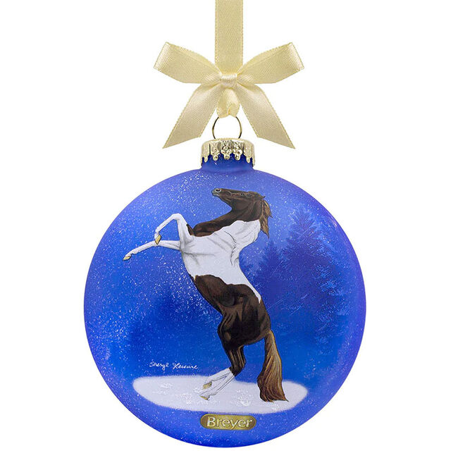 Breyer 2022 Artist Signature Ornament - Pintos by Sheryl Leisure image number null