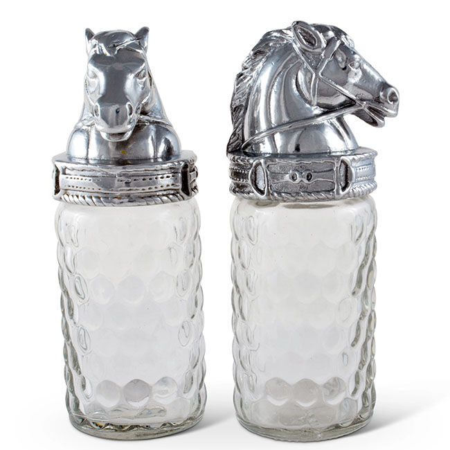 Arthur Court Salt & Pepper Shakers - Horses image number null
