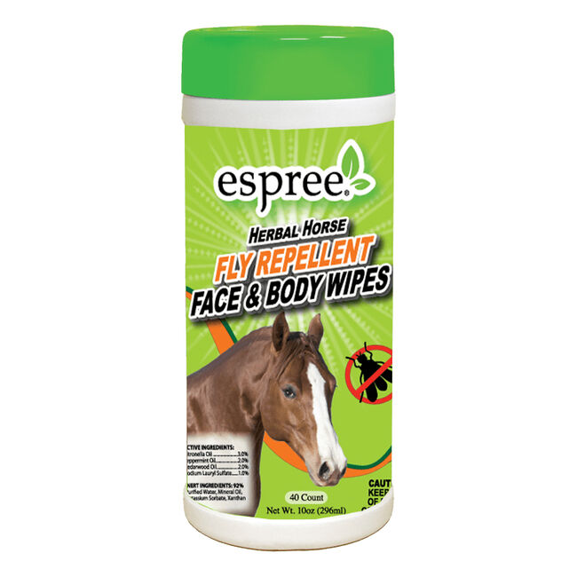 Espree Herbal Fly Repellent Wipes for Horses