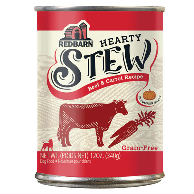 RedBarn Hearty Stew Dog Food - Beef & Carrot Recipe - 12 oz image number null