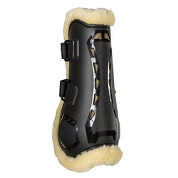 Back on Track Airflow Tendon Boots with Faux Fur