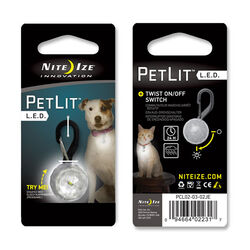NiteIze PetLit Jewel LED Collar Light