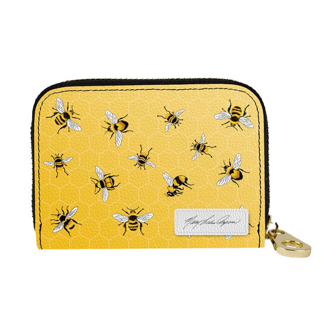Monarque RFID Zipper Wallet - Mary Lake-Thompson - Bees | The