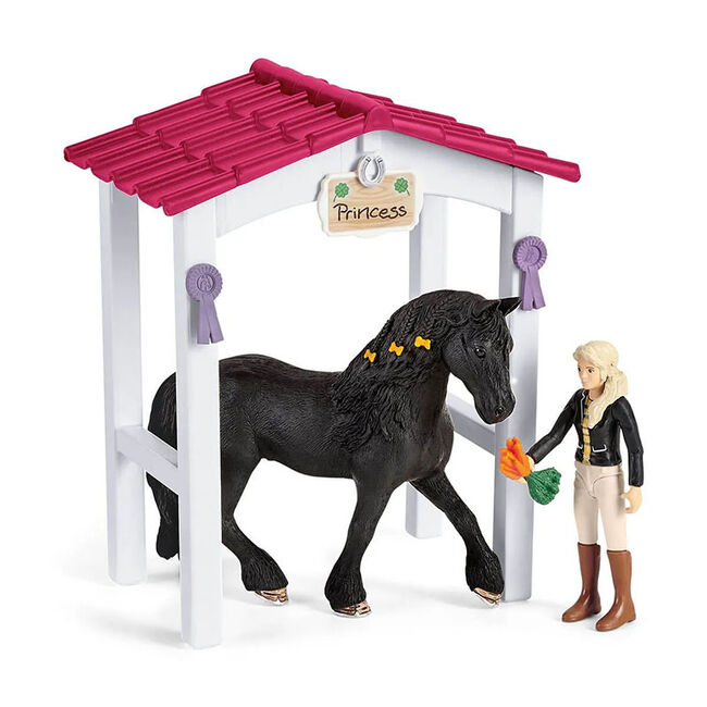 Schleich Horse Box with Horse Club Tori & Princess image number null