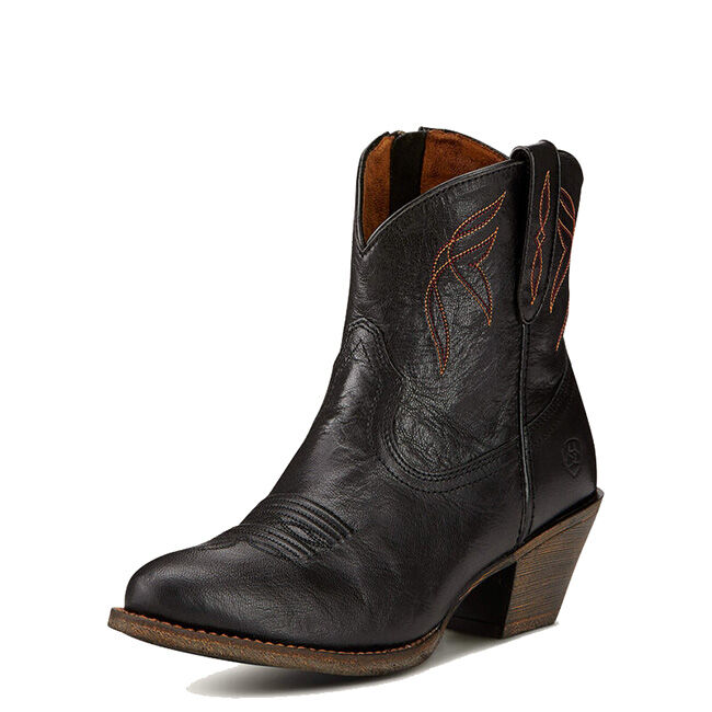 Ariat Women's Darlin Western Boots - Old Black image number null