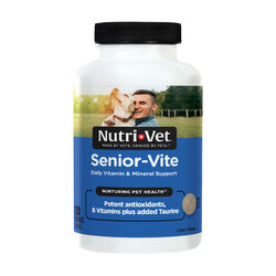 Nutri-Vet Senior-Vite Chewables for Dogs - 120-Count