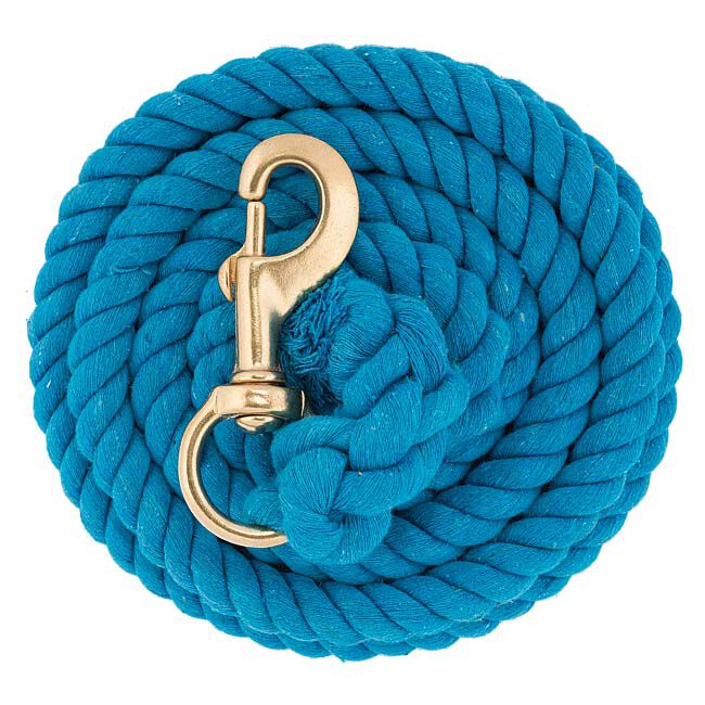 Weaver Equine Cotton Lead Rope with Brass-Plated 225 Snap image number null