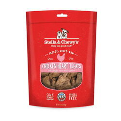 Stella & Chewy's Freeze-Dried Raw Chicken Heart Treats - 3 oz