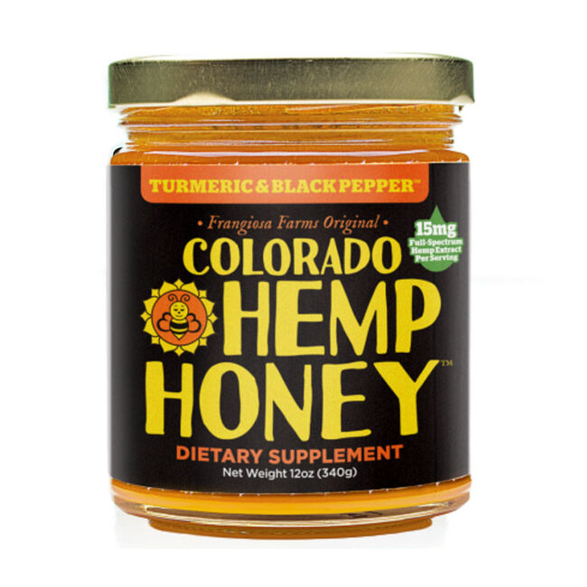 Colorado Hemp Honey for People & Pets - Turmeric & Black Pepper Creamed image number null
