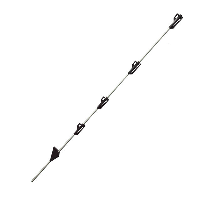 Geotek 3/8"x48" Step In Post With Clips image number null