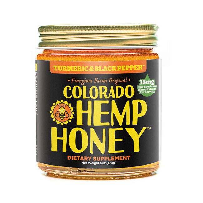 Colorado Hemp Honey for People & Pets - Turmeric & Black Pepper Creamed image number null