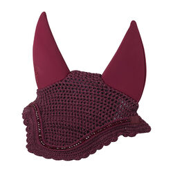 LeMieux Diamante Acoustic Ear Net - Burgundy