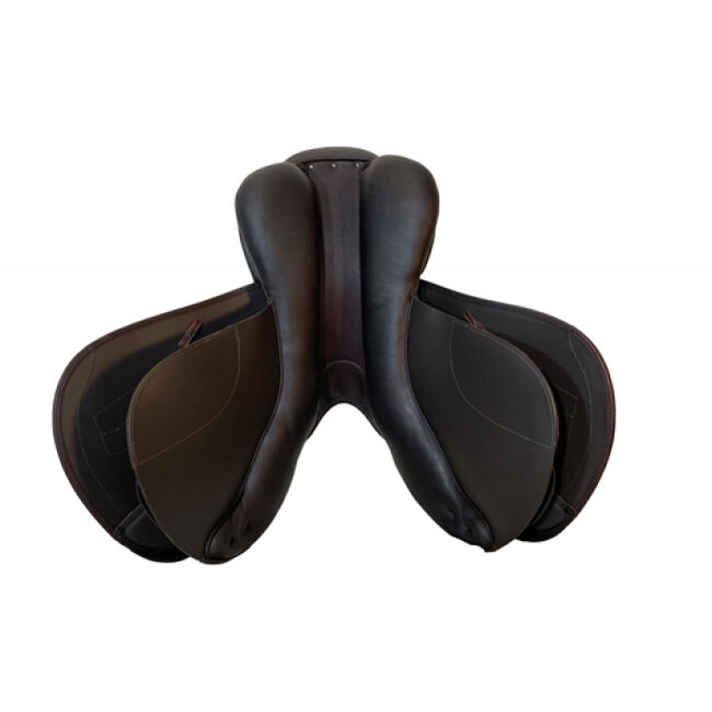 RHC Equestrian Emile Double Leather Adjustable Spectrum Tree System Saddle image number null