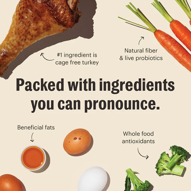 The Honest Kitchen Grain-Free Whole Food Clusters Dog Food - Turkey Recipe image number null