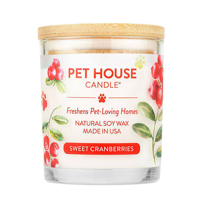 Pet House Candle Jar - Sweet Cranberries image number null
