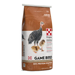 Purina Mills Game Bird 30% Medicated Starter - 50 lb