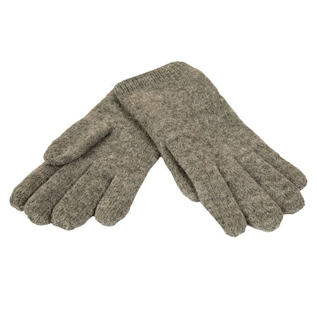 Janus Women's Design Wool 100% Wool Gloves - Gray image number null