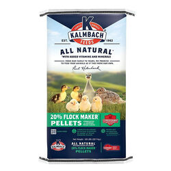 Kalmbach Feeds 20% Flock Maker Pellet - 50 lb