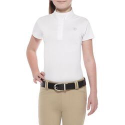 Ariat Girls' Aptos Show Shirt - White