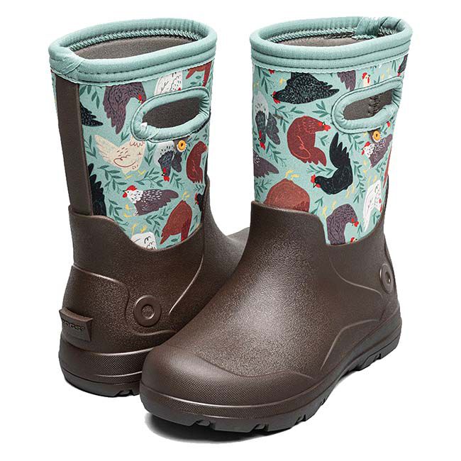 BOGS Kids' York Seamless Boots - Chicken Party image number null