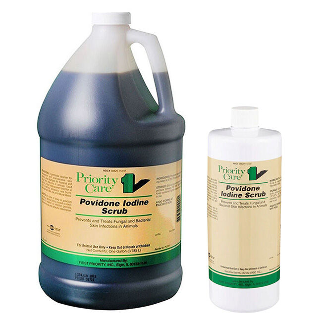 Priority Care Povidone 10% Iodine Scrub image number null
