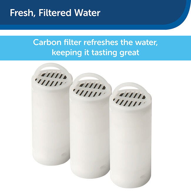 PetSafe Drinkwell 360 Fountain Carbon Filters - 3-Pack image number null