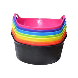 Tuff Stuff Flex-Tub - Short 4-Gallon Capacity - Assorted Colors