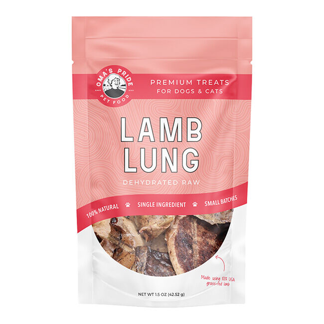 Oma's Pride Freeze-Dried Raw Lamb Lung image number null