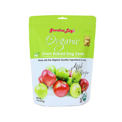 Grandma Lucy's Organic Oven-Baked Dog Treats - Apple Recipe - 14 oz