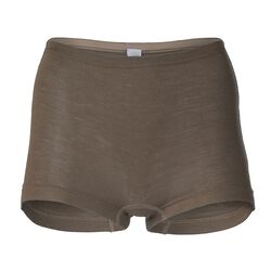 Engel Women's Wool/Silk Blend Shorts - Brown