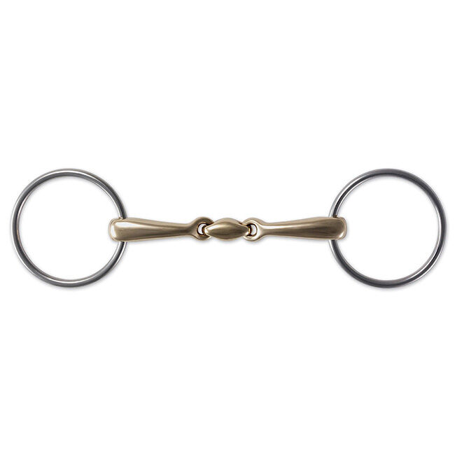 Stubben Steeltec Loose Ring Snaffle Bit image number null