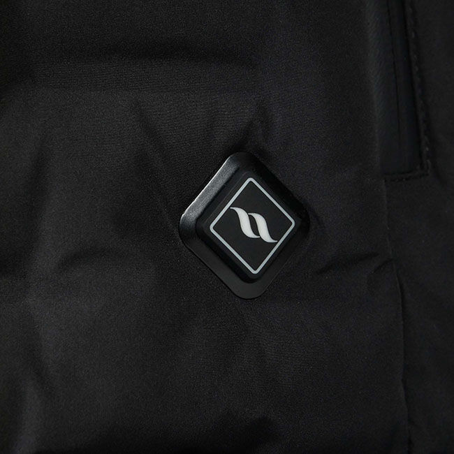 Back on Track Women's Katla Heated Puffer Vest - Black image number null