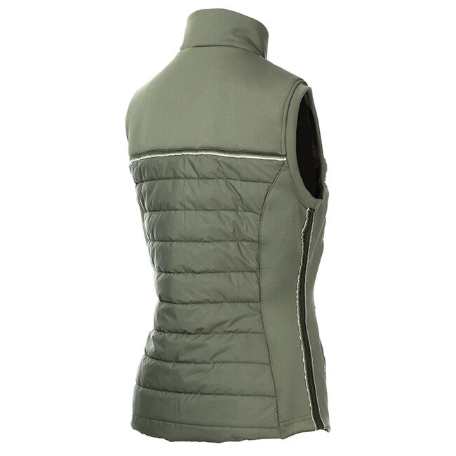 Equinavia Women's Heidi Insulated Riding Vest - Thyme/Lily Pad image number null