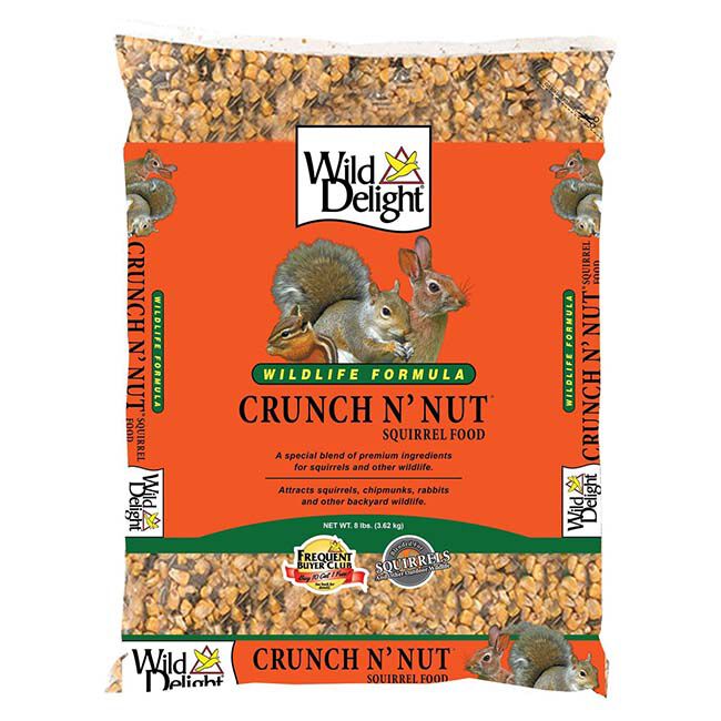 Wild Delight Crunch N' Nut Squirrel Food - 8 lb image number null
