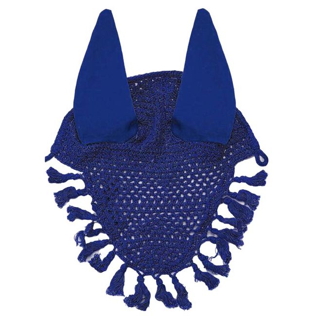 Horse Fare Crochet Ear Net with Tassels image number null