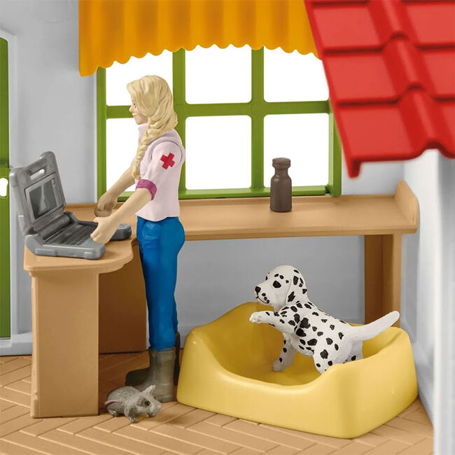 Schleich Veterinarian Practice with Pets image number null