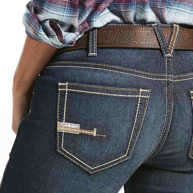 Ariat Women's Rebar DuraStretch Riveter Boot Cut Jean image number null
