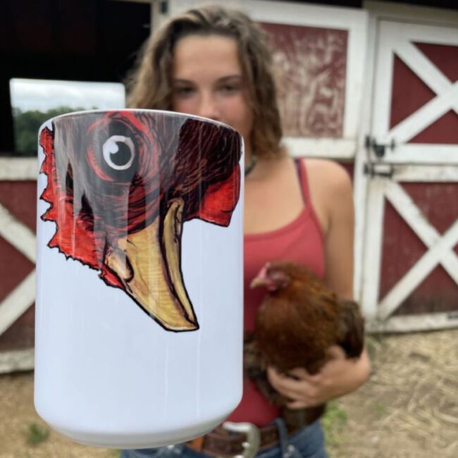 Chicken Snout Mug image number null